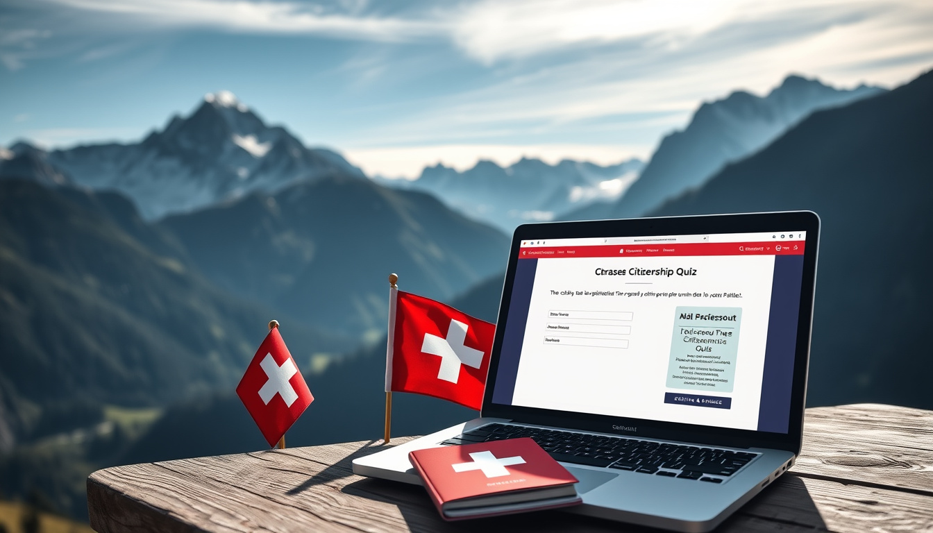 Einbürgerungstest Wallis – Kostenloser Übungsquiz und Anmeldung