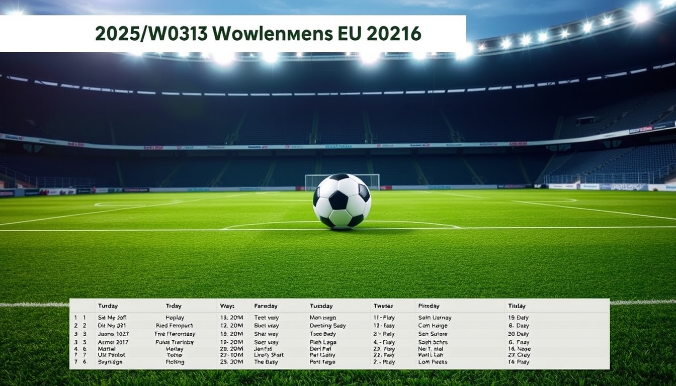 Frauen-EM 2025 Spielplan PDF – Kompletter Download mit allen Terminen