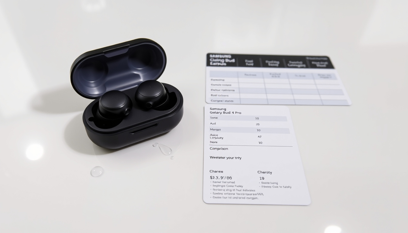 Galaxy Buds 4 Pro: Preis, Test, Wasserdichtigkeit & Unterschiede