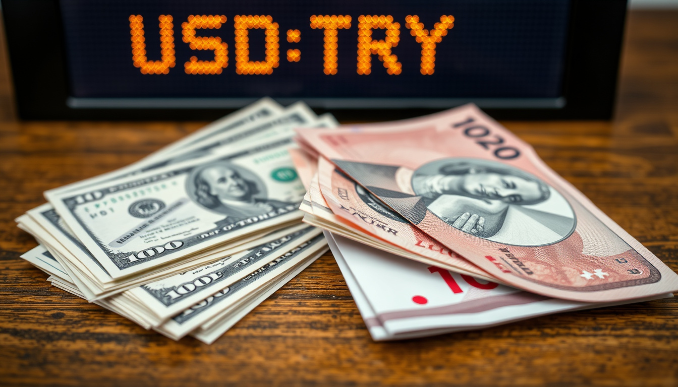 1 Dollar in TL – aktueller USD/TRY Wechselkurs (2026)