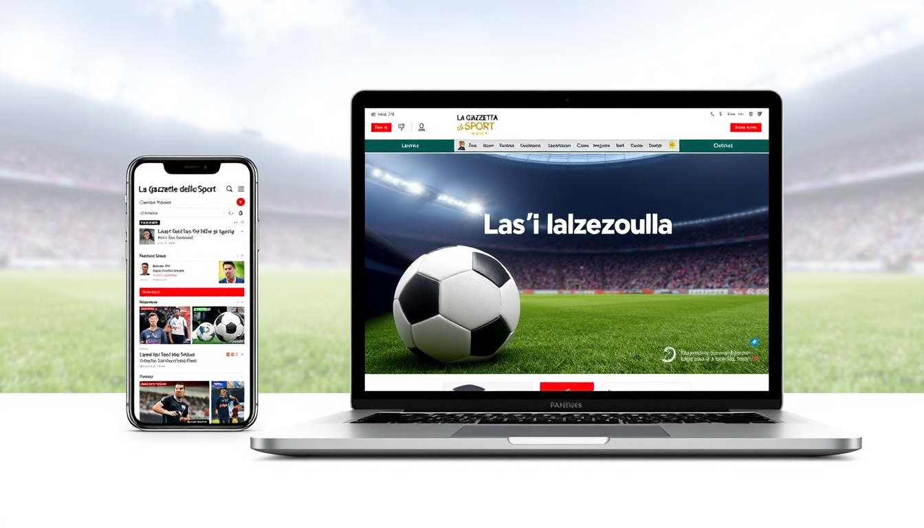 La Gazzetta dello Sport online: App und Website nutzen